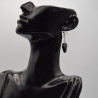 Boucle Pendante Noir IKITA