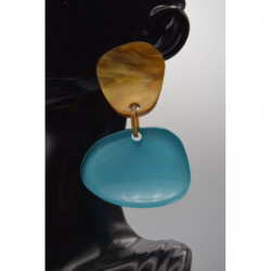 Boucle Bleu Turquoise