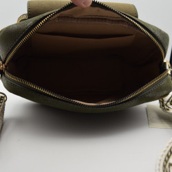 Sac Taupe / Léopard