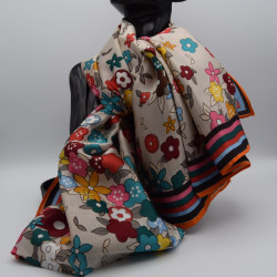 Foulard Fleur Printaniére