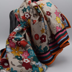 Foulard Fleur Printaniére
