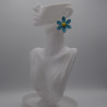 Boucle Raphia Bleu