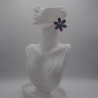 Boucle Raphia Violette