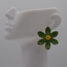 Boucle Raphia Verte