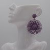 Boucle Raphia Vert
