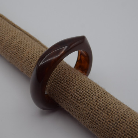 Bracelet Résine Marron