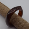 Bracelet Résine Marron