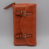Porte Feuille Orange Irisé