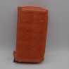 Porte Feuille Orange Irisé