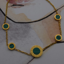 Bracelet Acier inoxydable Rond Vert