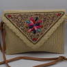 Sac Raphia Perlé