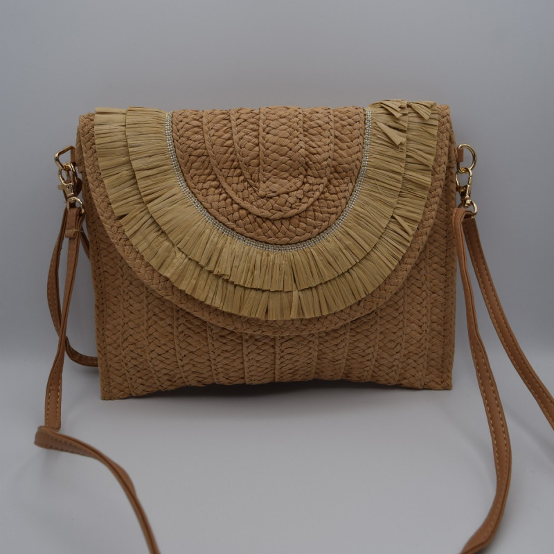 Sac Raphia Ton sur Ton Sac Raphia Ton sur Ton