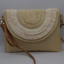 Sac Raphia Beige