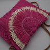 Sac Raphia Fuschia