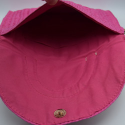 Sac Raphia Fuschia