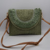 Sac Raphia Vert