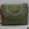Sac Raphia Vert