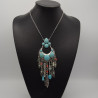 Collier Ethnique Bleu