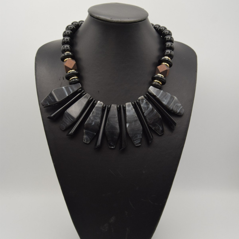 Collier Grand Modéle Noir Collier Grand Modéle Noir