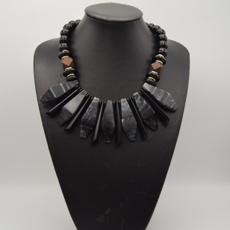 Collier Grand Modéle Noir