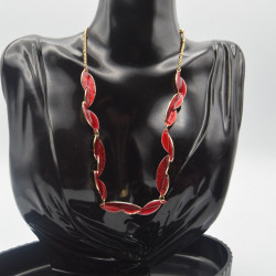 Collier rouge Ikita