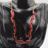 Collier rouge Ikita