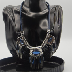 Collier Ethnique Bleu IKita