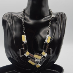 Collier  Beige / Noir Ikita