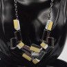 Collier  Beige / Noir Ikita