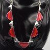 Collier Rouge Soirée Ikita