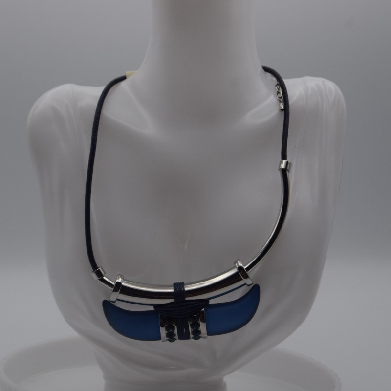 Collier Bleu Ikita Collier Bleu Ikita