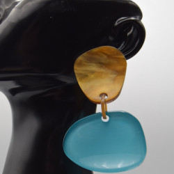 Boucle Bleu Turquoise