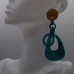 Boucle Entrelacé Bleu