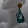 Boucle Entrelacé Bleu
