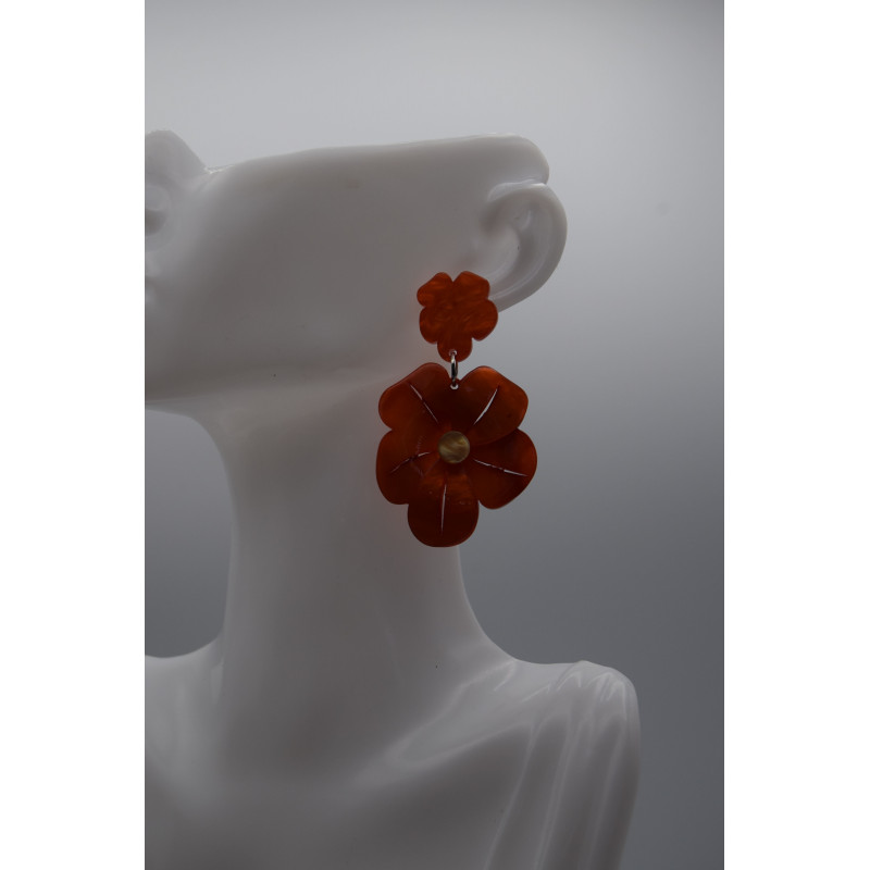 Boucle Fleur Fuschia