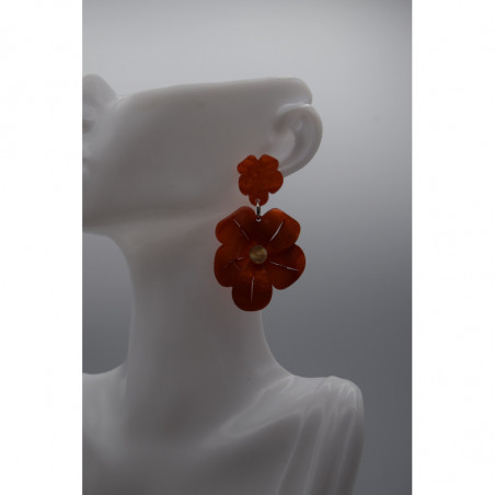 Boucle Fleur Fuschia