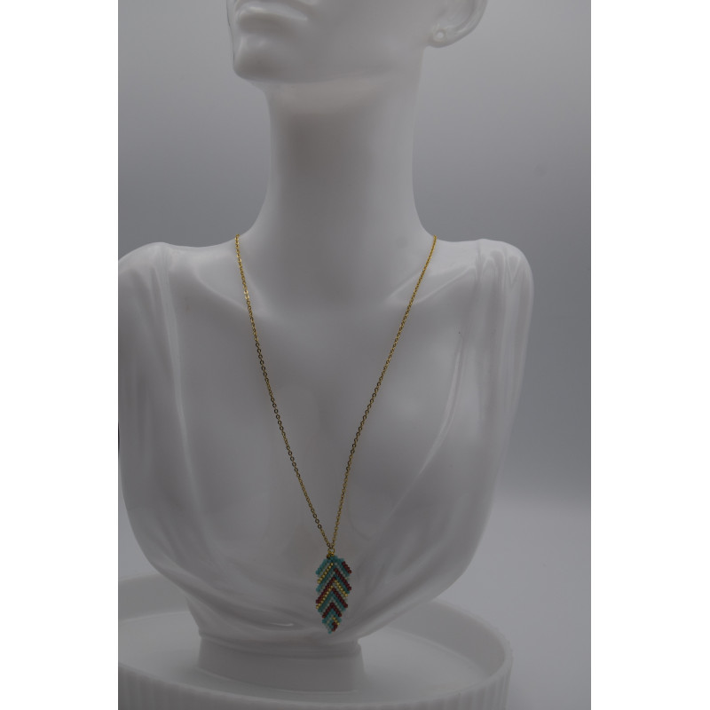 Collier  Lé Acier Inoxydable