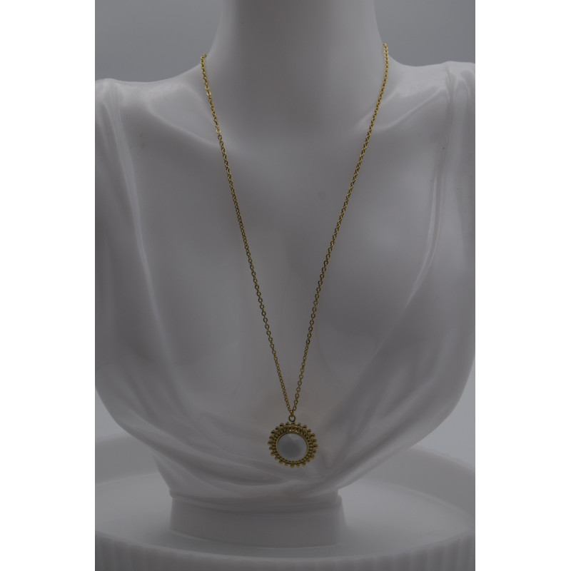 Collier Iris Acier Inoxydable Collier Iris Acier Inoxydable