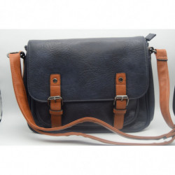 Sac bleu marine écolier