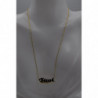 Collier Auro Acier Inoxydable