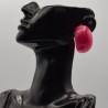 Boucle bague rose