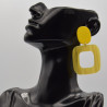 Boucle carré jaune
