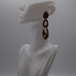 Boucle marron noir
