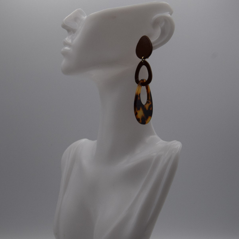 Boucle marron noir