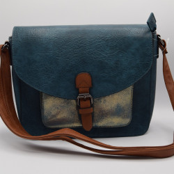 Sac  bleu petrole