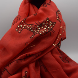 Foulard Chat