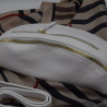 Sac Banane Cuir Blanc
