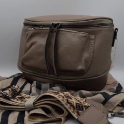 Sac Banane Taupe