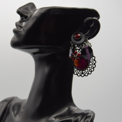 Boucle Noir Ajouré IKITA
